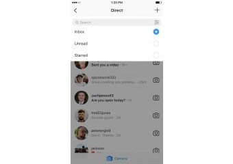 인스타그램, 중요메시지 놓치지 않는 다이렉트 메시지함 기능 업데이트